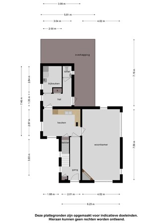 Plattegrond - Vylainlaan 21, 4566 AV Heikant - begane grond.jpg